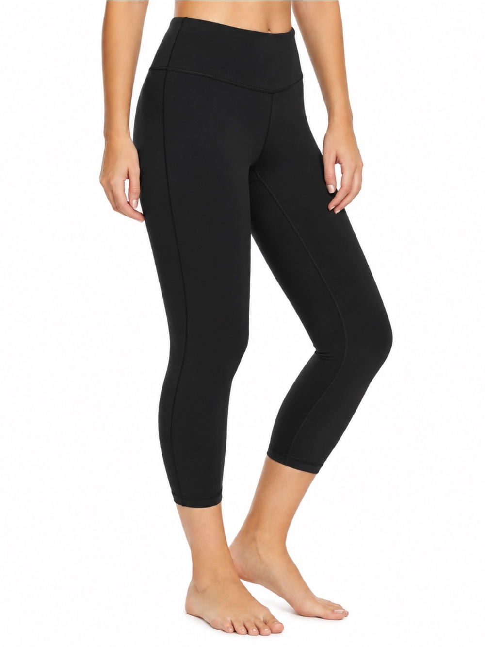 PrAna Transform High Waisted Chakara Yoga Performance Capris Black Size XL